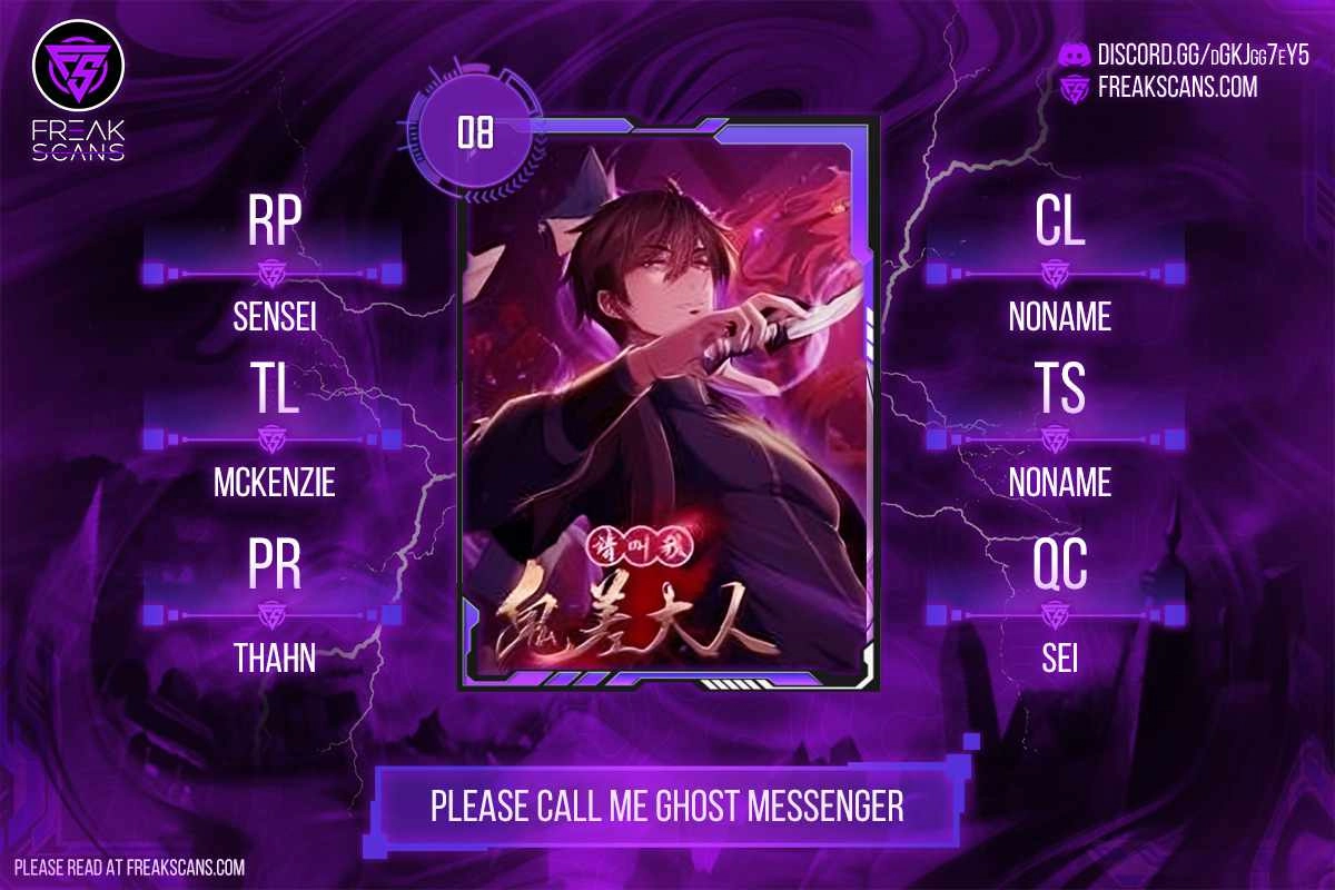 Please Call Me Ghost Messenger Chapter 8 1